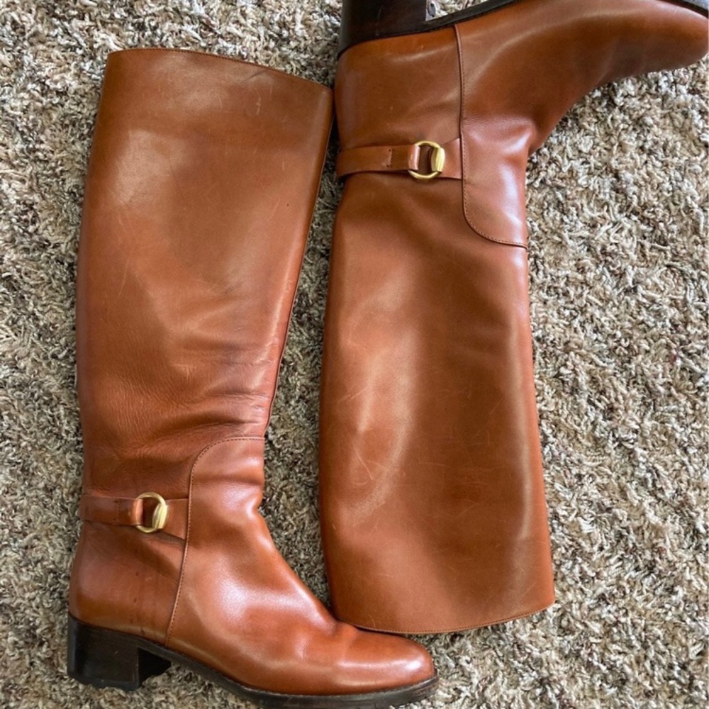 Gucci Equestrian Riding Boots 👢! Absolutely Gorgeous Boots 👢…. Size 7B 🌹 - Picture 9 of 14
